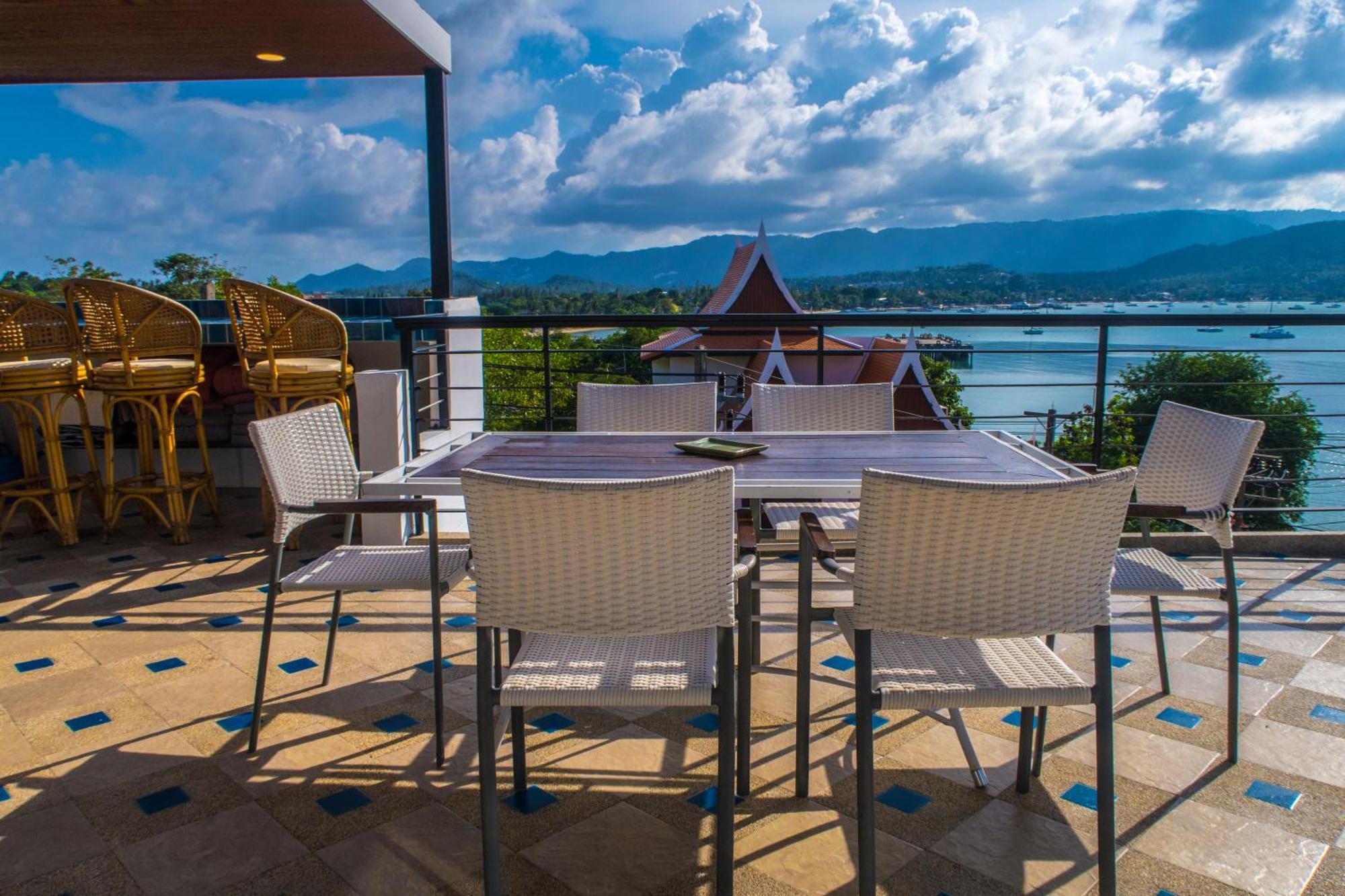 Celebrity Ocean View Villa Samui Bang Rak Beach  Exterior foto
