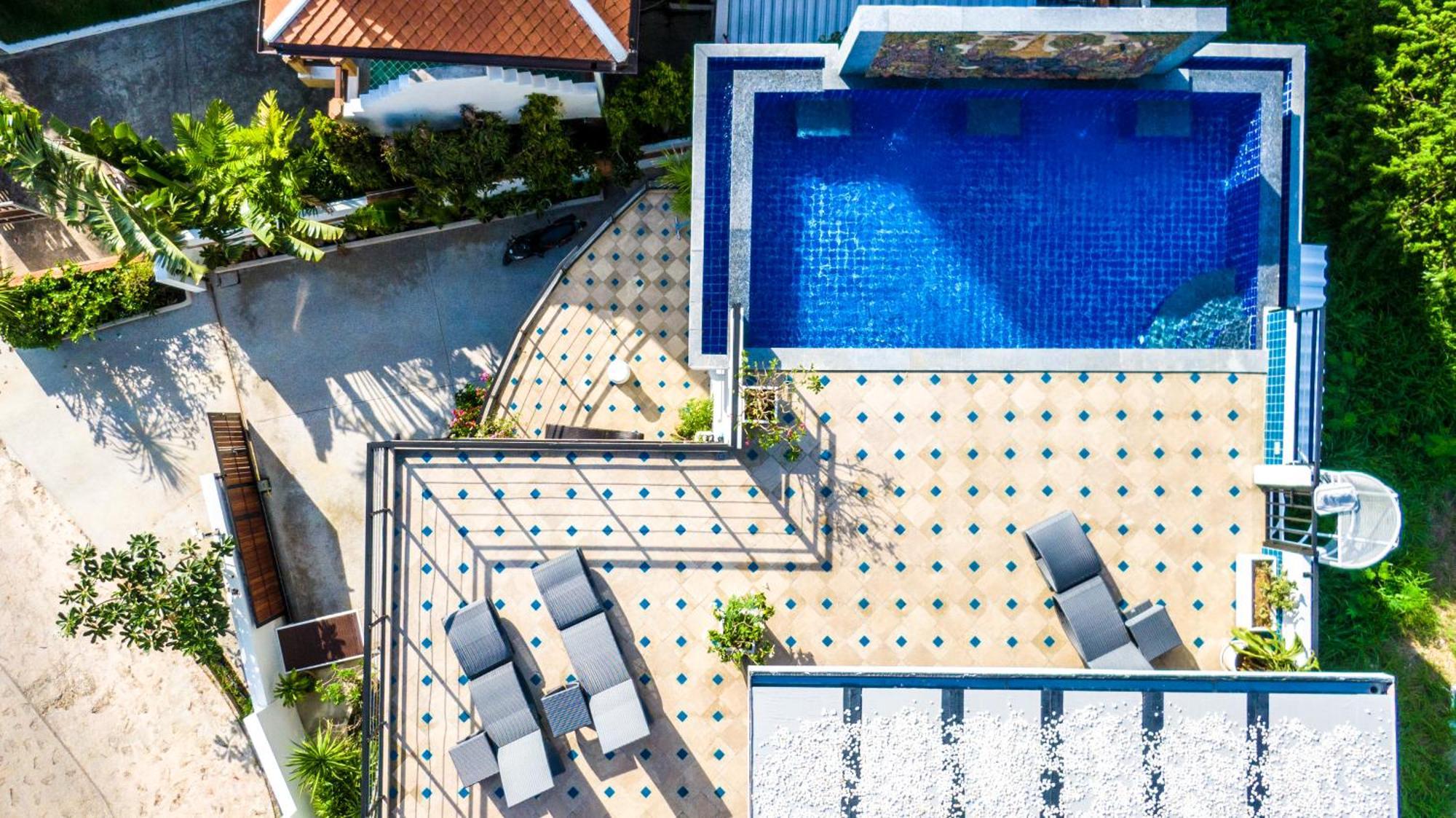 Celebrity Ocean View Villa Samui Bang Rak Beach  Exterior foto