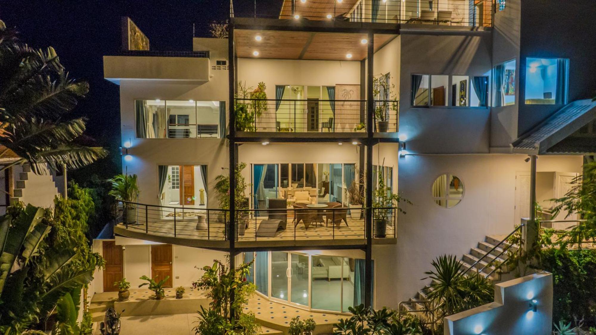Celebrity Ocean View Villa Samui Bang Rak Beach  Exterior foto