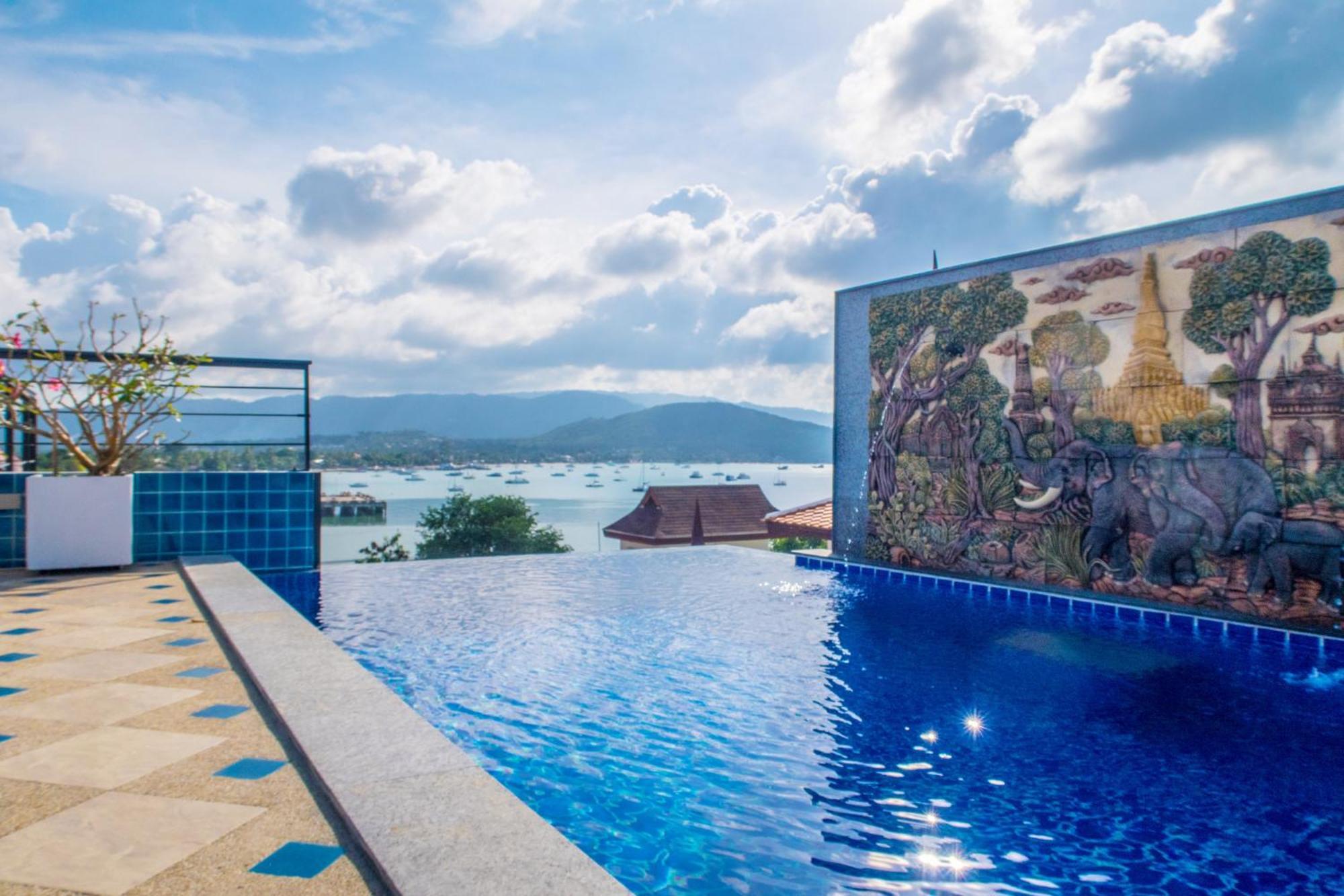 Celebrity Ocean View Villa Samui Bang Rak Beach  Exterior foto