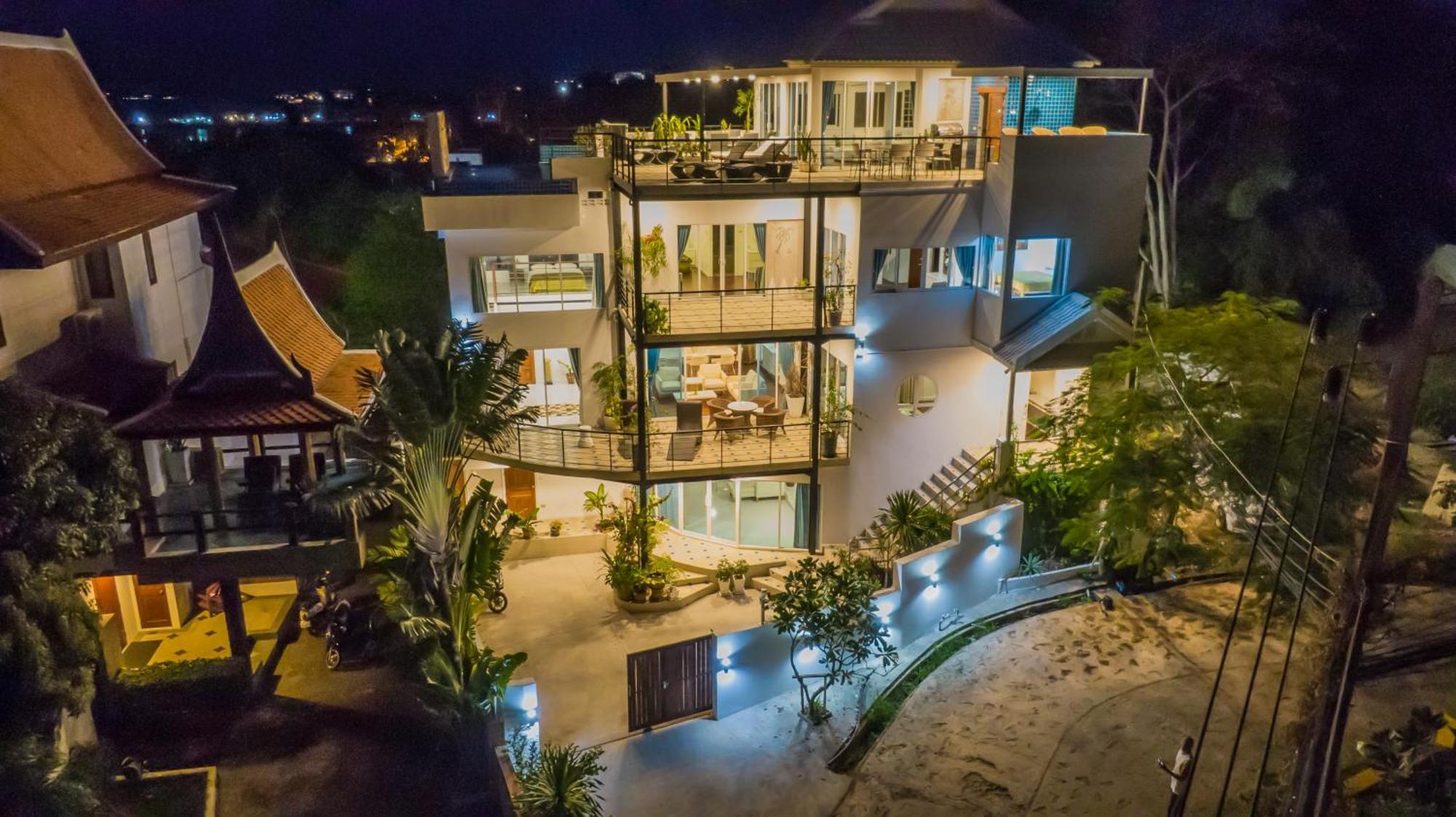 Celebrity Ocean View Villa Samui Bang Rak Beach  Exterior foto