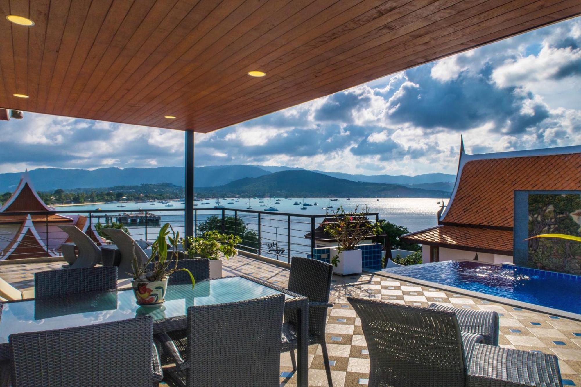 Celebrity Ocean View Villa Samui Bang Rak Beach  Exterior foto